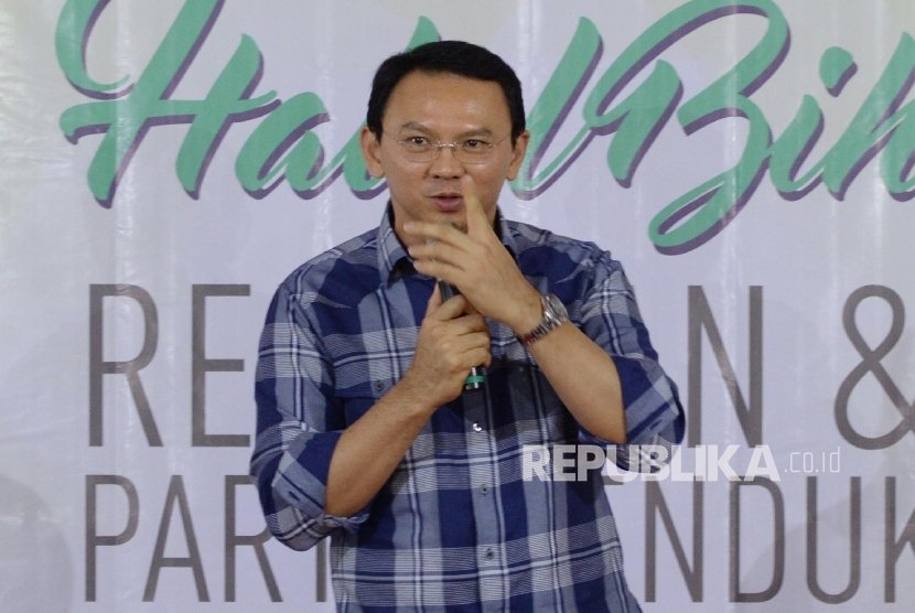 Gubernur DKI Jakarta Basuki Tjahja Purnama 