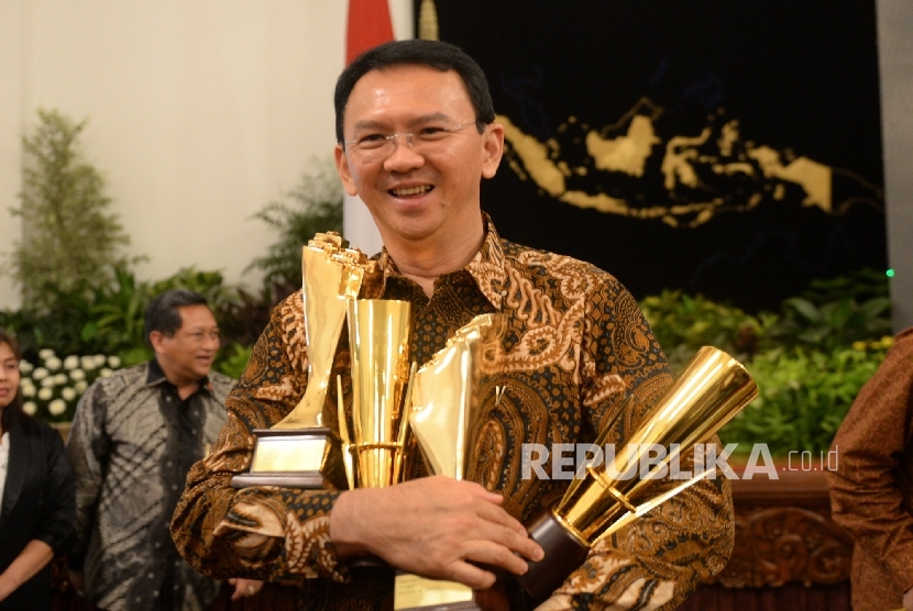 Gubernur DKI Jakarta Basuki Tjahja Purnama (Republika/ Wihdan)