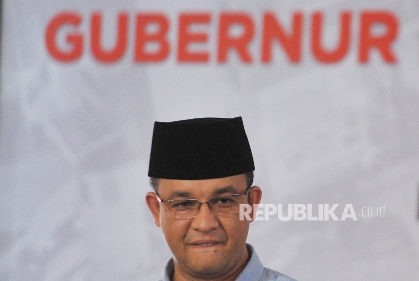 Jakarta governor-elect, Anies Baswedan