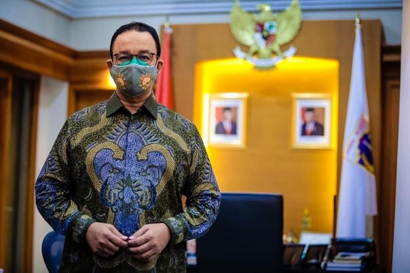 Gubernur DKI Jakarta periode 2017-2022, Anies Rasyid Baswedan. Pengamat menilai deklarasi PKS dukung Anies membuat kepanikan KIB dan Gerindra-PKB.