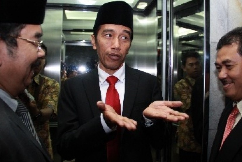 Gubernur Jakarta sekaligus Presiden Terpilih Joko Widodo