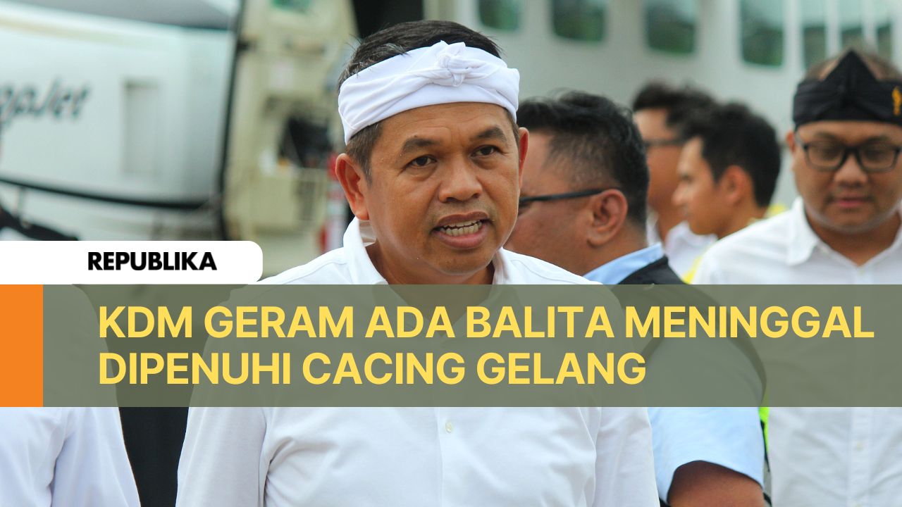 Ada Balita Meninggal Dipenuhi Cacing Gelang, Dedi Mulyadi Kritik Pemkab Sukabumi