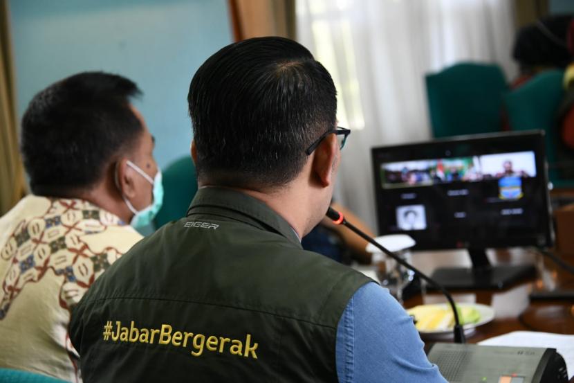 Gubernur Jawa Barat Ridwan Kamil meresmikan Rumah Sakit Umum Daerah (RSUD) Pandega Pangandaran secara virtual melalui Video Conference dari Gedung Pakuan, Kota Bandung, akhir pekan ini.