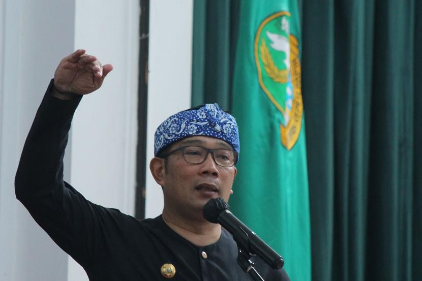 Gubernur Jawa Barat Ridwan Kamil.