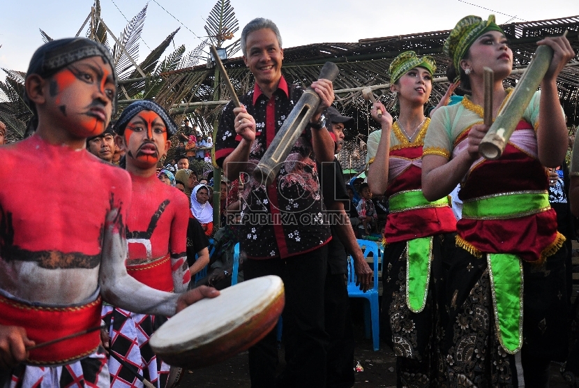 Gubernur Jawa Tengah Ganjar Pranowo.