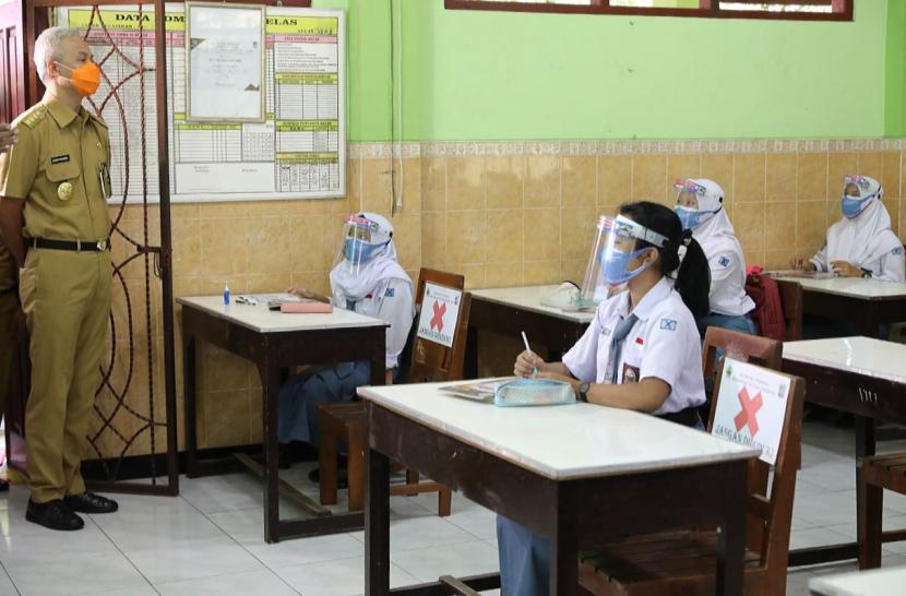 Pemerintah Kota Semarang segera menggelar kembali pembelajaran tatap muka di tengah pandemi Covid-19 (ilustrasi).