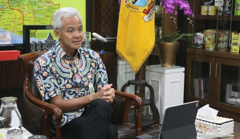 Gubernur Jawa Tengah dan kader PDIP Ganjar Pranowo.