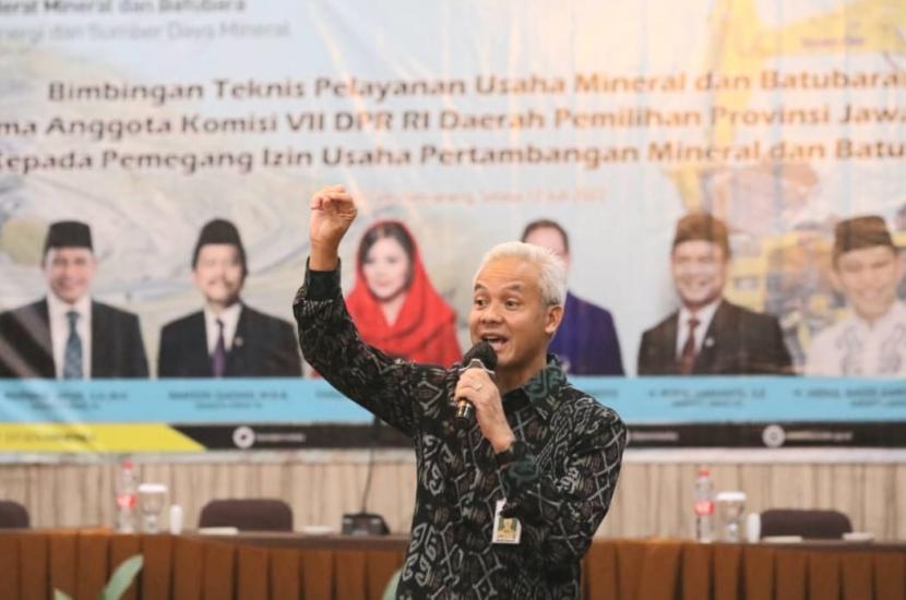 Ilustrasi. Gubernur Jawa Tengah Ganjar Pranowo. Hasil survei Parameter Politik Indonesia menunjukkan elektabilitas Ganjar masih tertinggi dalam simulasi lima dan tiga nama. 