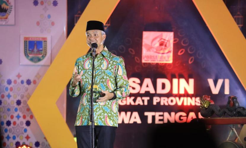 Gubernur Jawa Tengah, Ganjar Pranowo.