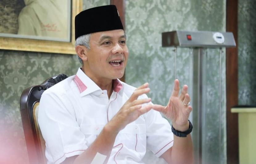 Ganjar Pranowo (ilustrasi). Raja se-Nusantara mendukung Ganjar maju pada Pilpres 2024 