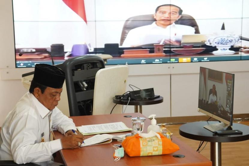 Gubernur Kalimantan Selatan (Kalsel) Sahbirin Noor.