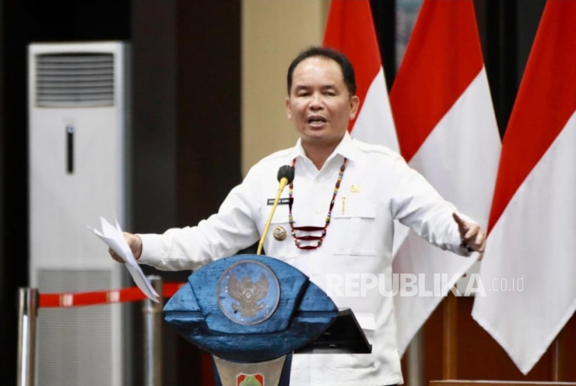 Gubernur Kalimantan Tengah Agustiar Sabran membuka Musrenbang RPJMD tahun 2025-2029 di Aula Jayang Tingang, Rabu (28/5/2025).