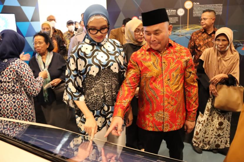 Gubernur Kalteng Sugianto Sabran hadiri acara Peresmian Museum dan Galeri IPB Future yang berada di Kawasan Kampus IPB University, Kamis (12/1/2023). 