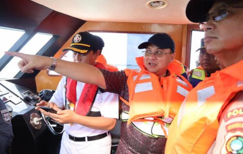Gubernur Kepulauan Bangka Belitung, Erzaldi Rosman targetkan Kapal Kolumbus dan kapal wisata lainnya masuk ke Kep. Babel melalui Pelabuhan Tanjung Gudang, Belinyu, Kabupaten Bangka. Sehingga diharapkan turis manca negara akan semakin meningkat.