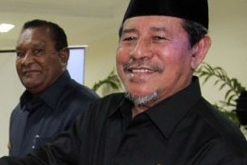 Gubernur Maluku Utara Abdul Gani Kasuba 