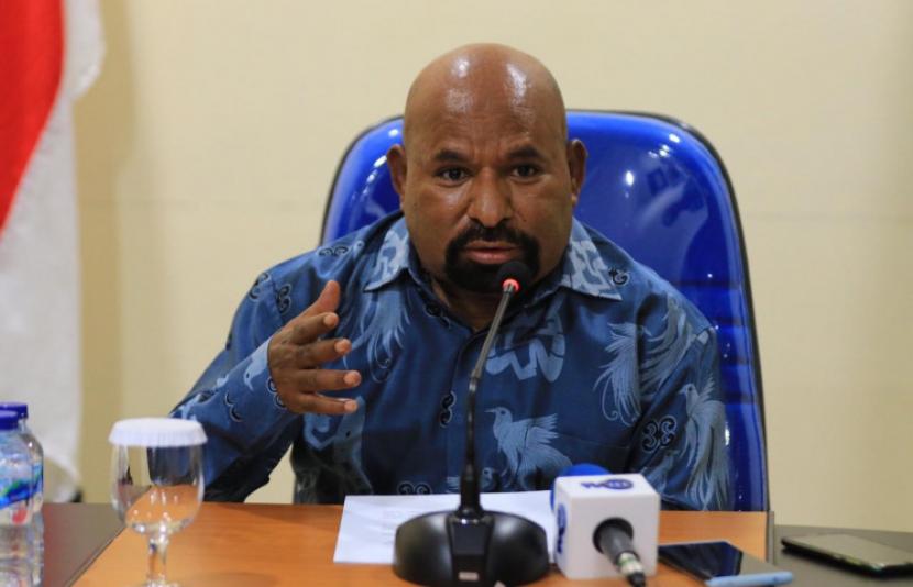 Gubernur Papua Lukas Enembe. KPK mendalami aset milik Gubernur Papua Lukas Enembe terkait kasusnya.