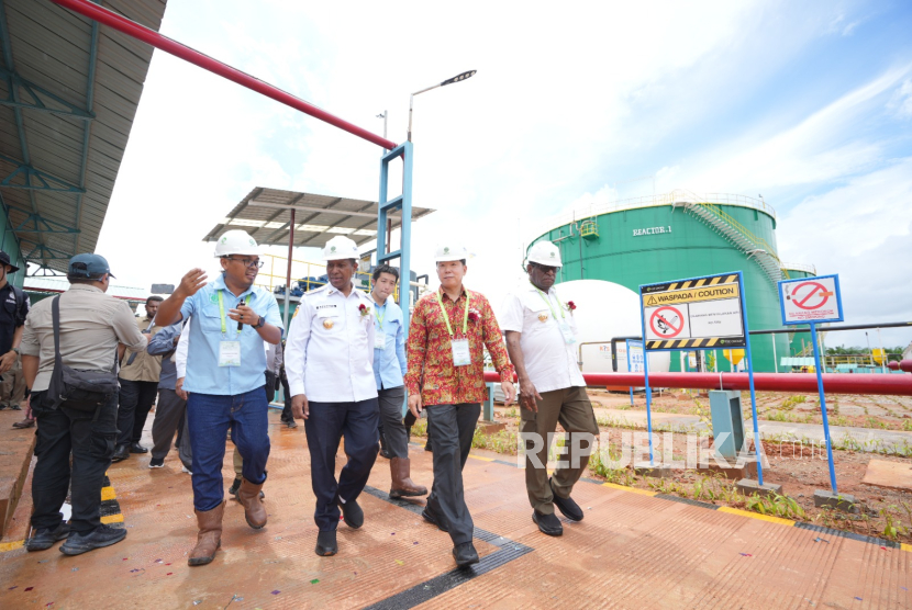 PLT Biogas Pertama di Papua Diresmikan, Manfaatkan Limbah Kelapa Sawit