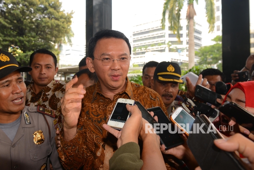 Gubernur Provinsi DKI Jakarta Basuki Tjahaja Purnama 