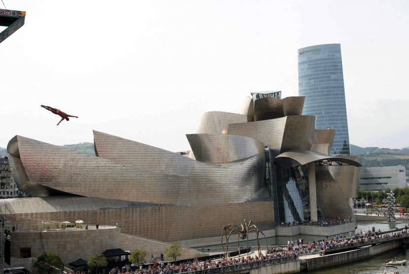 Guggenheim Museum Bilbao, Spanyol.