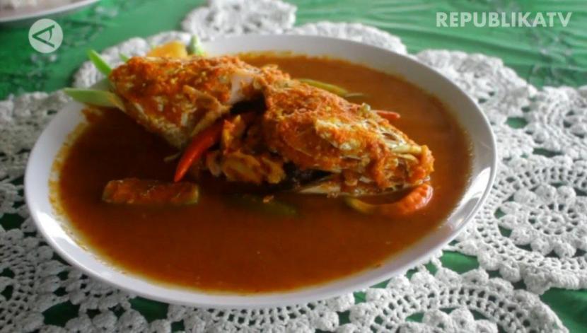 Gulai ikan kakap asam padeh.