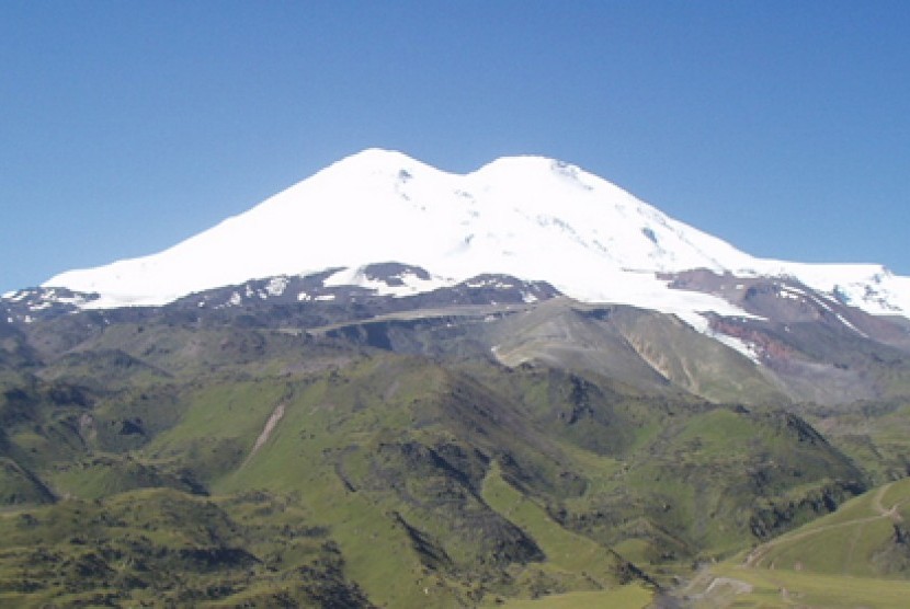 Gunung Elbruss di Rusia