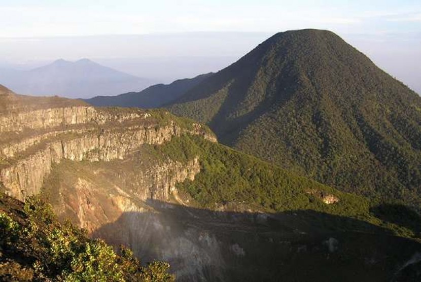 Kawasan Taman Nasional Gunung Gede Pangrango.