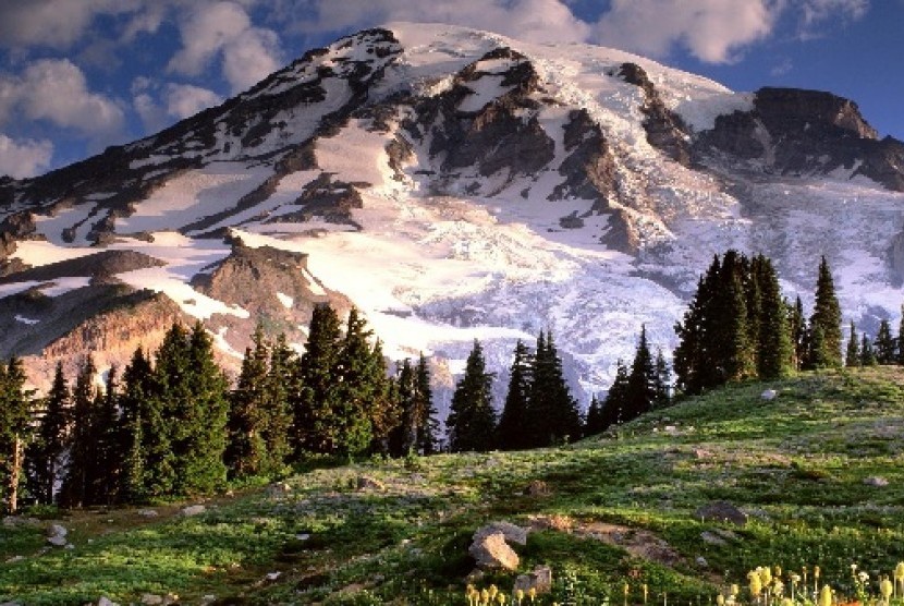 Gunung Rainier Washington