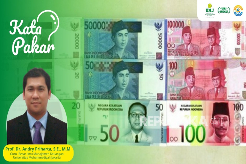 Guru Besar Bidang Ilmu Manajemen Keuangan, Fakultas Ekonomi dan Bisnis, Universitas Muhammadiyah Jakarta (FEB UMJ), Prof Dr Andry Priharta, SE, MM.