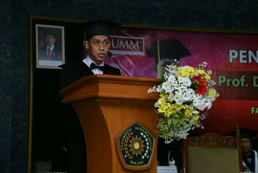 Guru Besar Ilmu Pendidikan Matematika Universitas Muhammadiyah Malang (UMM), Prof Dr Yus Mochamad Cholily MSi.