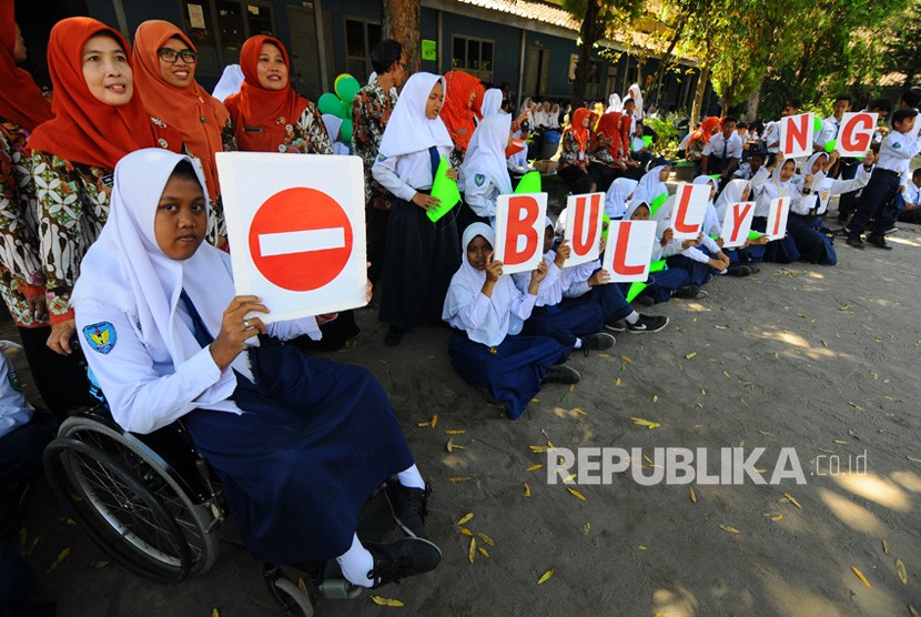 Kampanye Anti Bullying. KPAI menilai, sekolah arus punya sistem pengaduan terkait perisakan