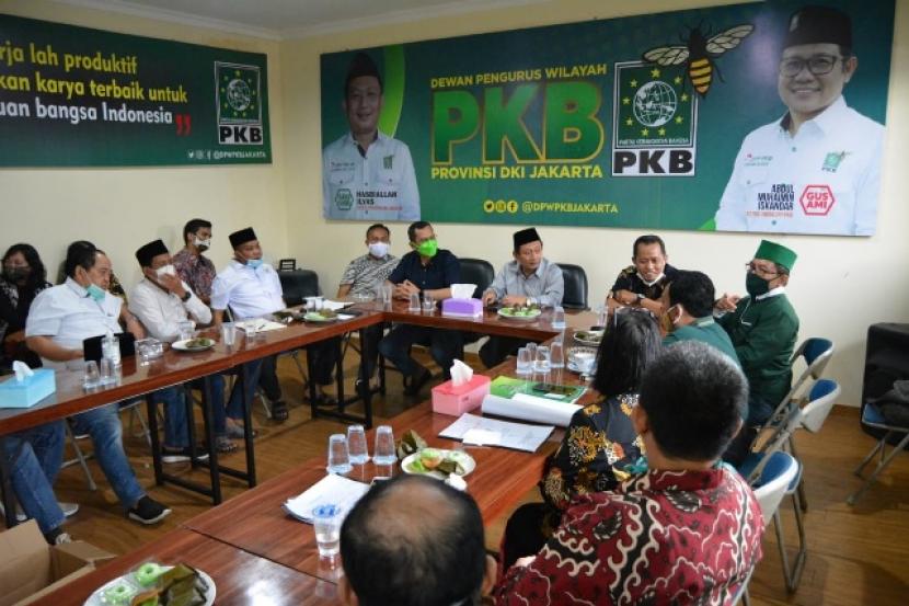 Guru agama lintas agama DKI Jakarta mengadu ke DPW PKB DKI Jakarta. 
