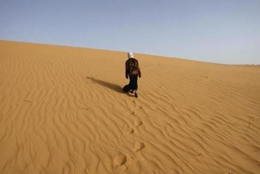 Gurun Sahara. Ilustrasi
