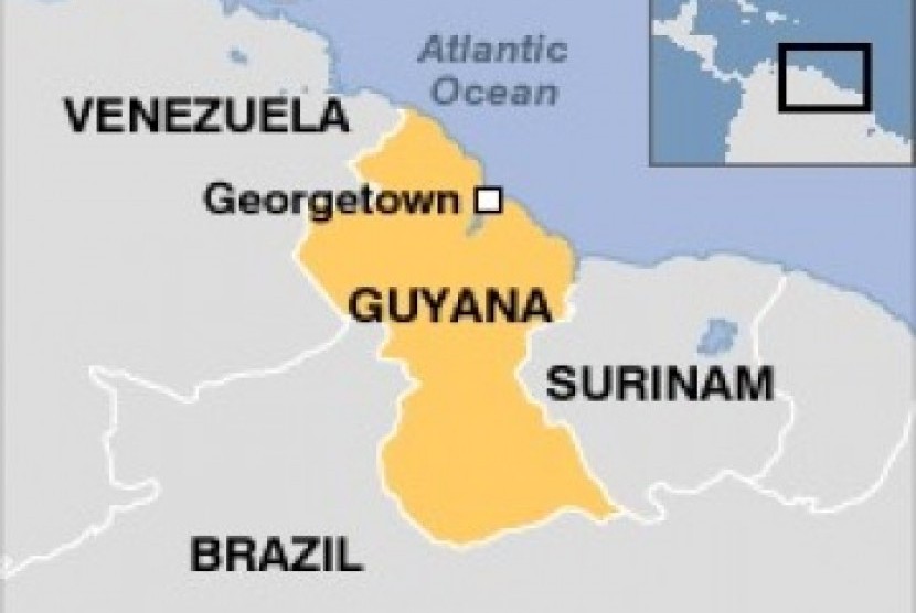 Guyana, Amerika Selatan