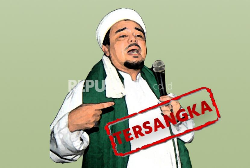 Habib Rizieq telah tiga kali menjadi tersangka sejak kembali ke Indonesia