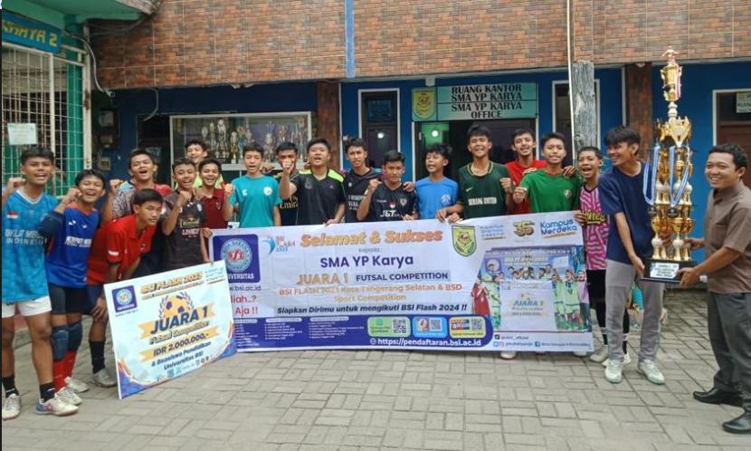 Hadirnya BSI Flash (Festival Liga Antar Sekolah), yang digelar oleh Universitas BSI (Bina Sarana Informatika), menjadi ajang pembuktian bakat-bakat atlet muda dari siswa/i SMA/SMK/sederajat.