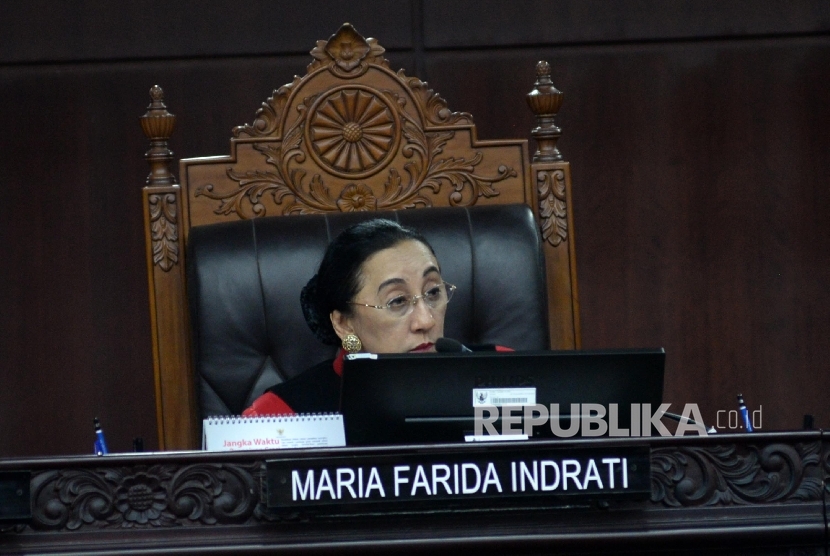 Hakim Mahkamah Konstitusi Maria Farida Indrati 