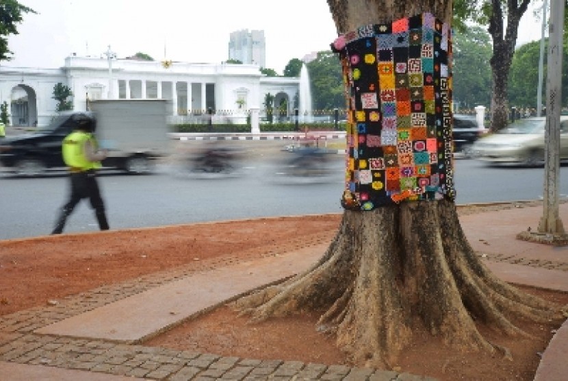 Halaman Istana Negara, Jakarta Pusat.