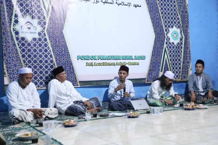 Halaqoh kebangsaan di Pondok Pesantren Nurul Jadid, Kecamatan Leuwidamar Kabupaten Lebak, Banten.