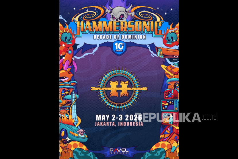 Hammersonic 2026: Decade of Dominion dijadwalkan akan berlangsung pada 2 dan 3 Mei 2026 di Jakarta, Indonesia. 