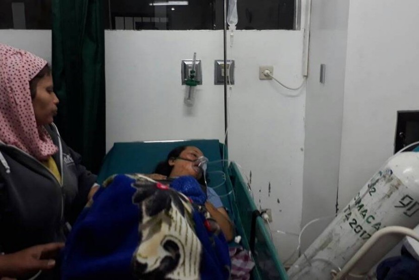 Hanifah (29 tahun), ibu hamil yang menjadi korban tabrakan bus di Puncak, Ahad (30/4) 