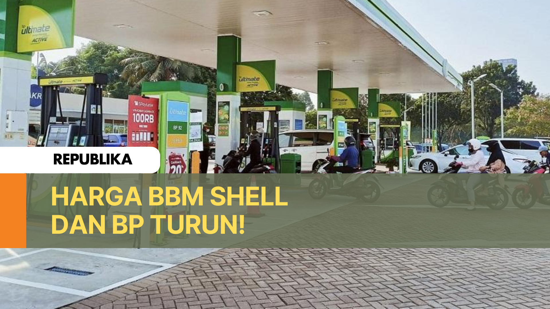 Harga BBM Shell dan BP Turun Hari Ini