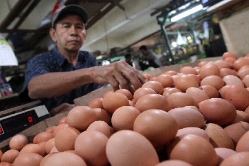 harga telur naik. Harga telur ayam menjadi penyumbang terbesar inflasi pada JUli 2018. (ilustrasi)