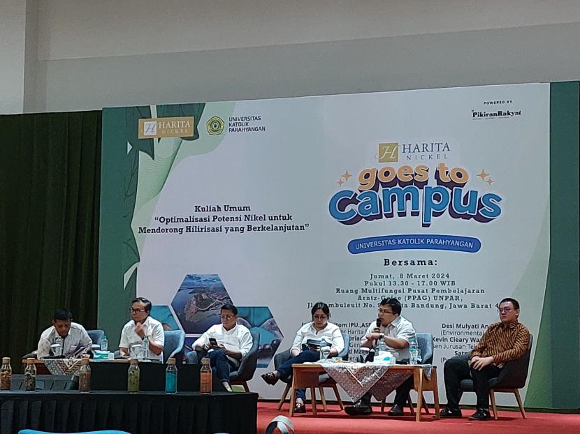Harita Goes to Campus di Unpar, Jalan Ciumbuleuit, Jumat (8/3/2024).