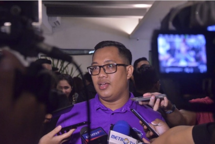 Harry Prayogo, pelatih Amartha Hangtuah di IBL 2020.