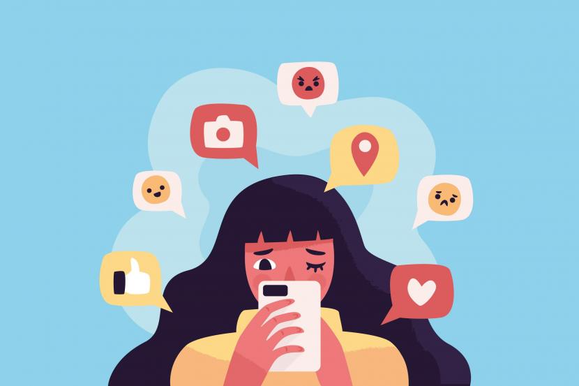 Haruskah media sosial (medsos) dilarang untuk anak di bawah usia 16 tahun? (ilustrasi)