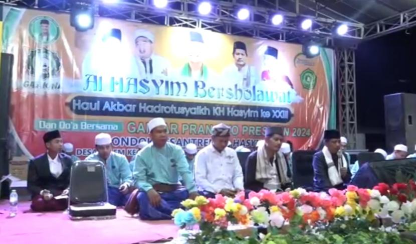 Haul Akbar Mbah Hasyim ke XXIII bersama Yayasan Al-Hasyim Indonesia.