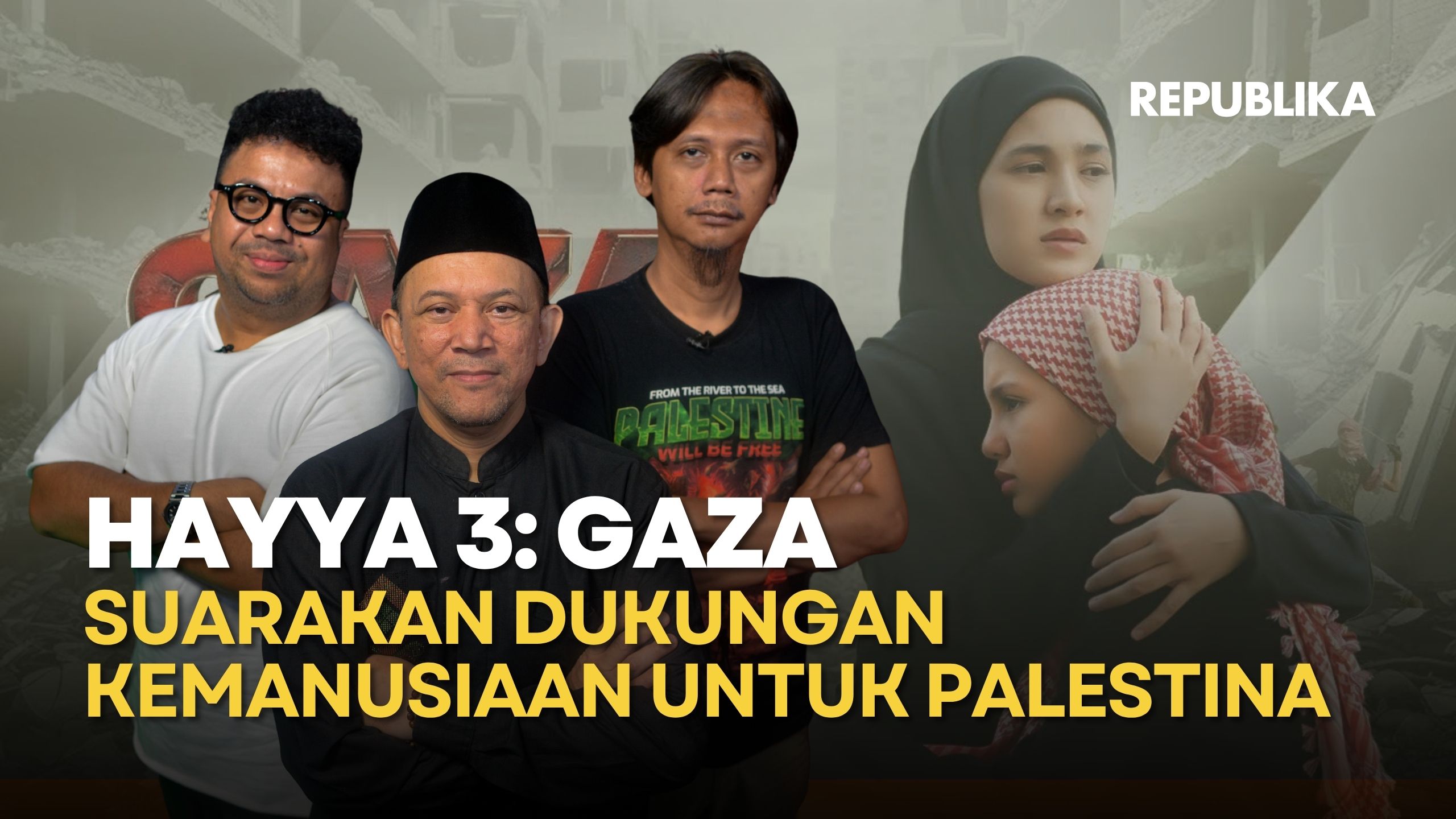 Hayya 3: Gaza Suarakan Dukungan Kemanusian untuk Palestina