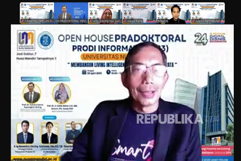 Head of Smart City and Community Innovation Center, Institut Teknologi Bandung (ITB) Suhono Harso Supangkat.