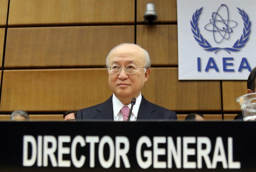 Head the UN's International Atomic Energy Agency, Yukiya Amano (photo file)