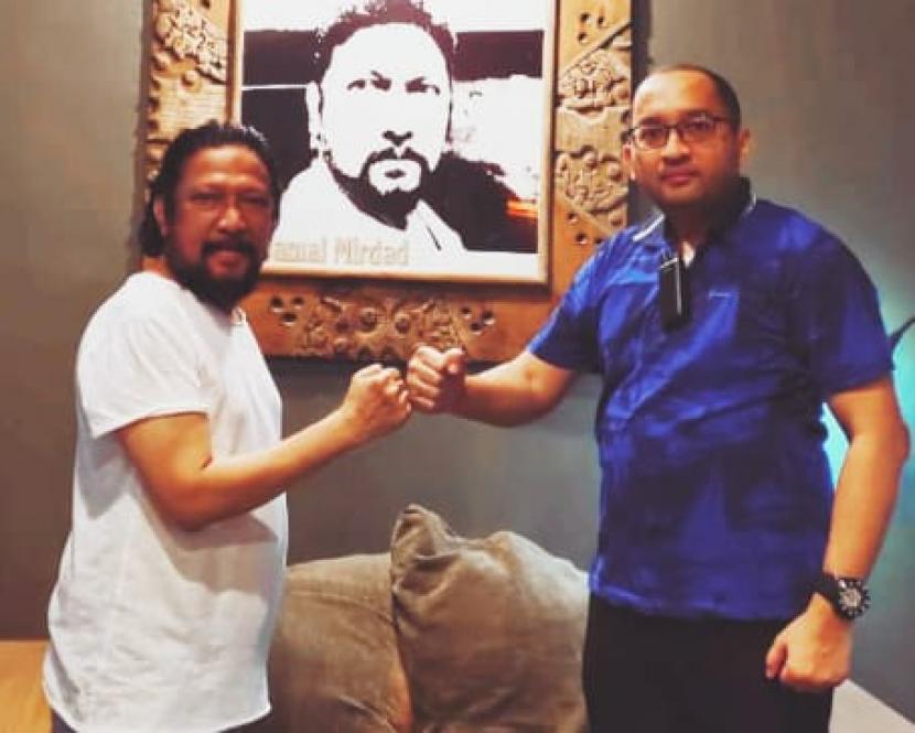 Heikal Safar (kanan). Sekjen Priboemi, Heikal Safar, menilai pernyataan Arteria Dahlan mencederai perasaan masyarakat Sunda   .